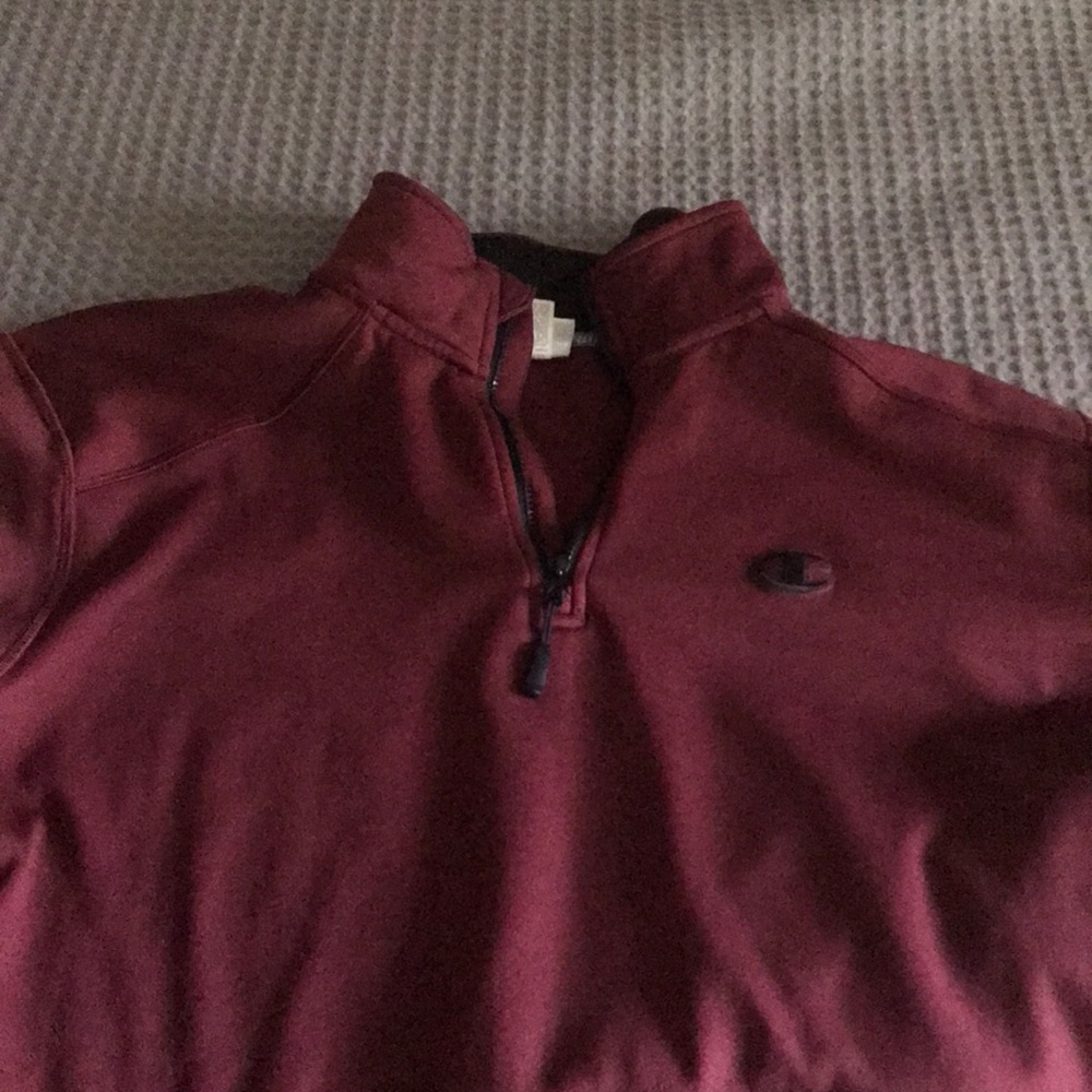 Champion 1/4 zip sweatshirt